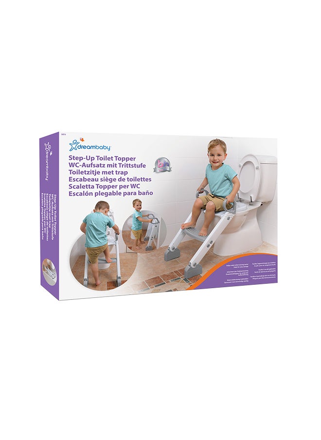 Step-Up Potty Training Toilet Seat Topper - Adjustable Step Height - Slip-Resistant - Grey, White - pzsku/Z8CABF5D94B5FA4FC03C5Z/45/_/1702453422/73ba5cb7-95fa-45fb-ba99-d132db3e2c28