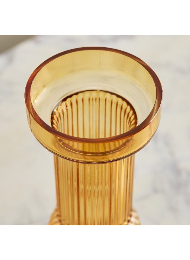 Home Box Pedro Decorative Heavy Glass Candleholder - 9.5x26 cm - Image 4