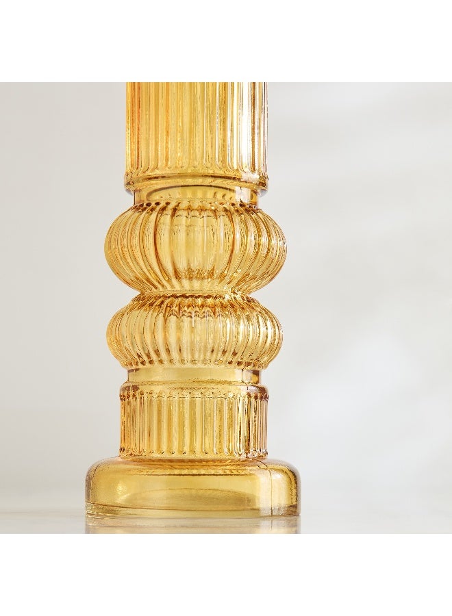 Home Box Pedro Decorative Heavy Glass Candleholder - 9.5x26 cm - Image 3