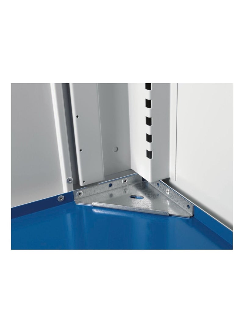 bott Bott Cubio cupboard with window doors & 4 shelves WxDxH: 1050x650x2000mm  - Image 4