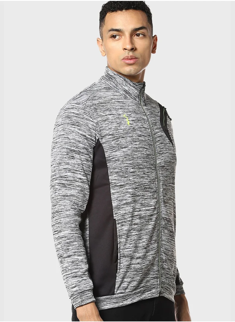 Campus Sutra High Neck Sports Jacket