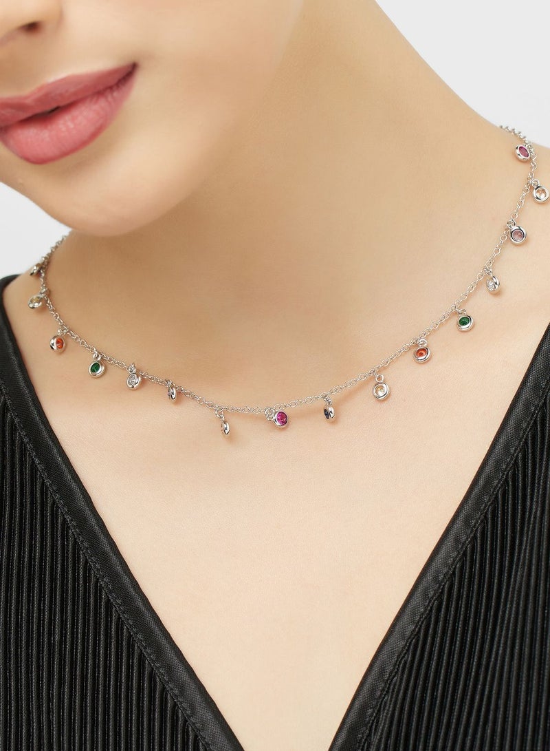 Fashionbox Rainbow Dangling Necklace - Image 4
