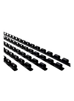 PARTNER 100-Piece Binding Combs 10mm Black  - Image 2