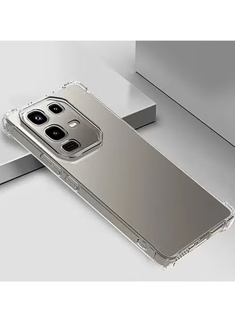 Generic Transparent Anti-drop Case for Infinix Note 50 Pro+ Clear TPU Four Corners Protection Cover Soft funda  - Image 4
