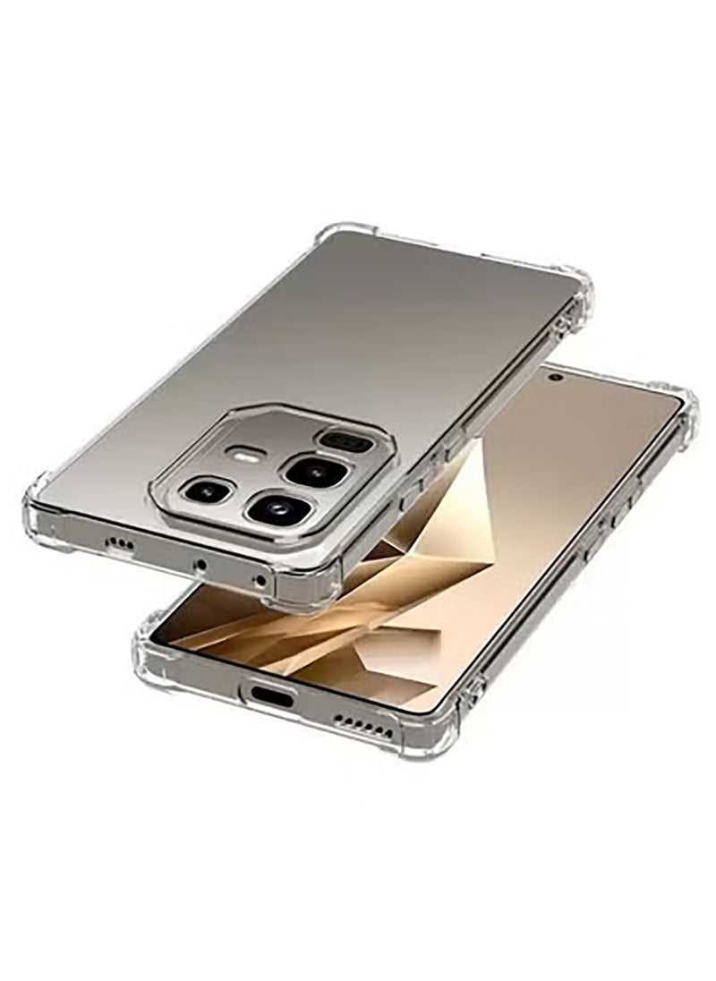 Generic Transparent Anti-drop Case for Infinix Note 50 Pro+ Clear TPU Four Corners Protection Cover Soft funda  - Image 3