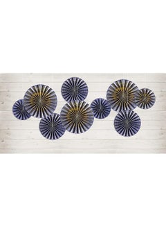 PartyDeco Decorative Rosettes Navy Blue  - Image 2