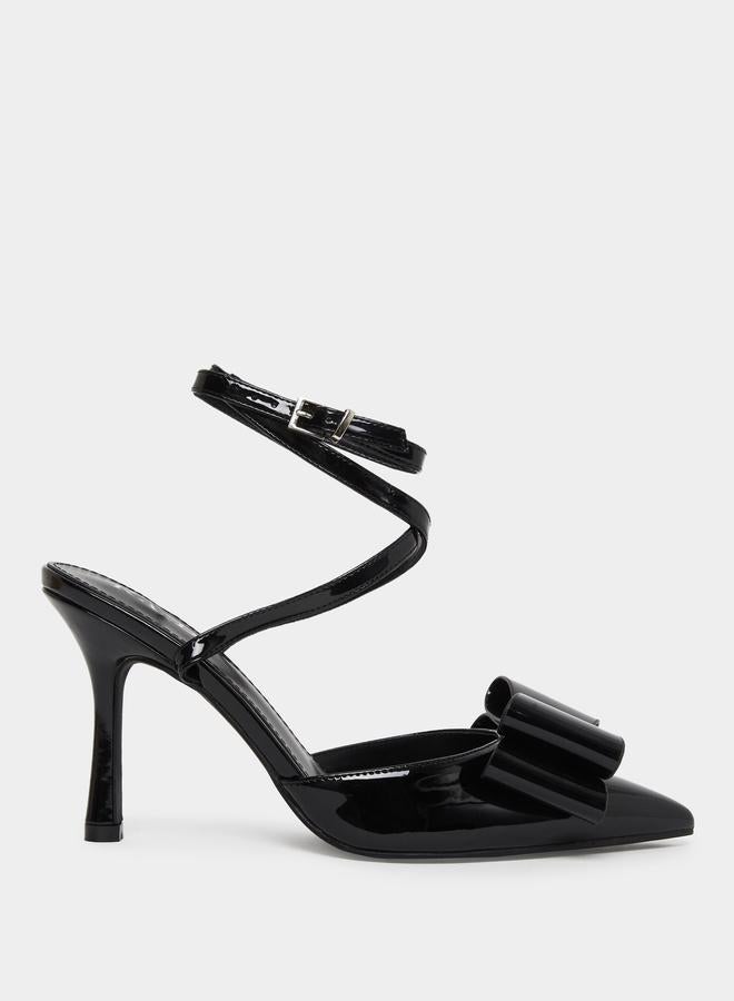 Raid Myrna Heeled Shoes with Bow Detail - Image 2