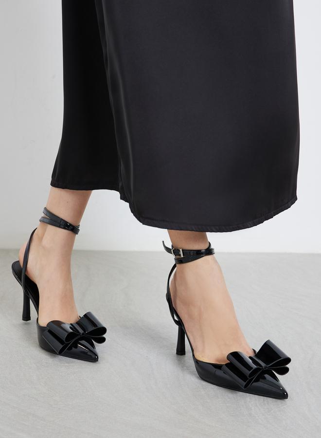 Raid Myrna Heeled Shoes with Bow Detail - Image 1