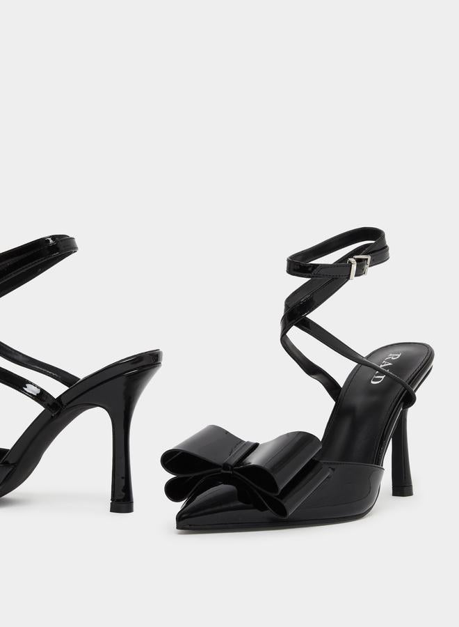 Raid Myrna Heeled Shoes with Bow Detail - Image 4