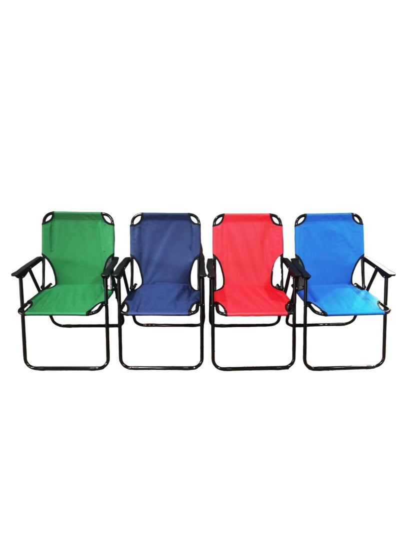 GO2CAMPS Foldable Camping Chair with Hand Rest | Outdoor Collapsable Chair as Fishing Chair or Festival Picnic Chair | Kids Camping chair Lightweight and Durable for Outdoor Activities  - Image 4