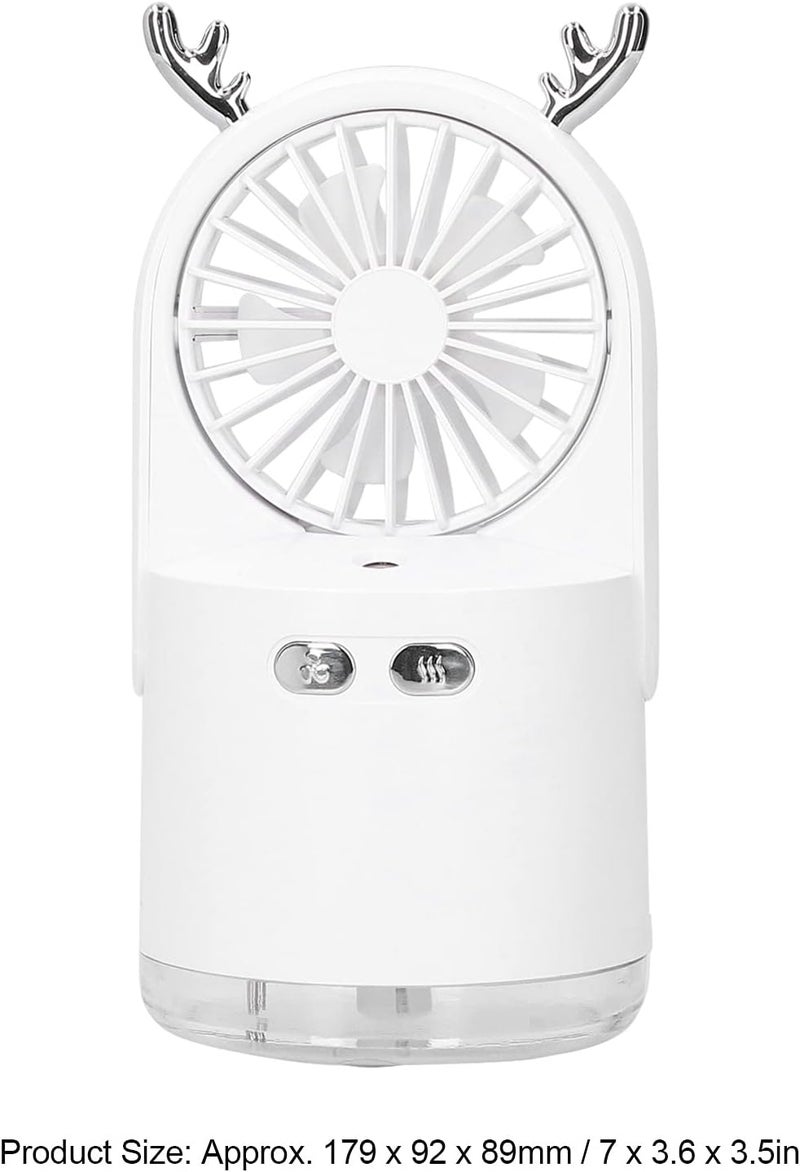 klarako Spray Fan, Portable Handheld Misting Fan, 2 In 1 Usb Charging Spray Fan, Skin Moisturizing Misting Fan For Home Office Travel Hiking Camping(#1) - Image 5