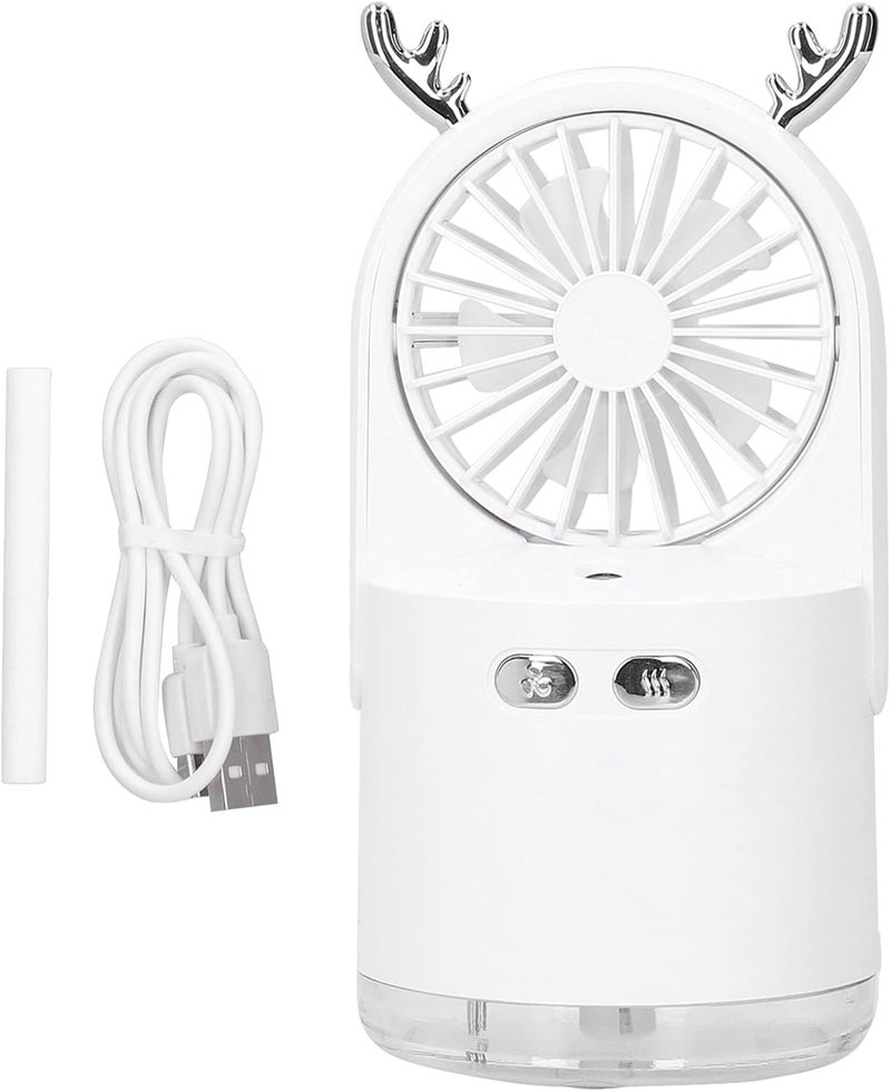 klarako Spray Fan, Portable Handheld Misting Fan, 2 In 1 Usb Charging Spray Fan, Skin Moisturizing Misting Fan For Home Office Travel Hiking Camping(#1) - Image 1