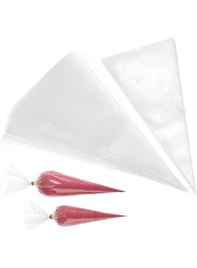 200 Pcs Triangle Piping Bags Pastry Baking Frosting Cake Decorating Tools Tipless Smooth Squeezing Baking Supplies - Image 1