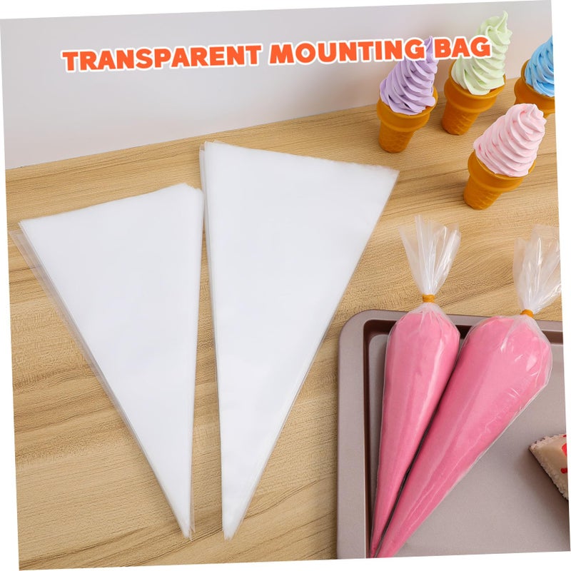 200 Pcs Triangle Piping Bags Pastry Baking Frosting Cake Decorating Tools Tipless Smooth Squeezing Baking Supplies - Image 4