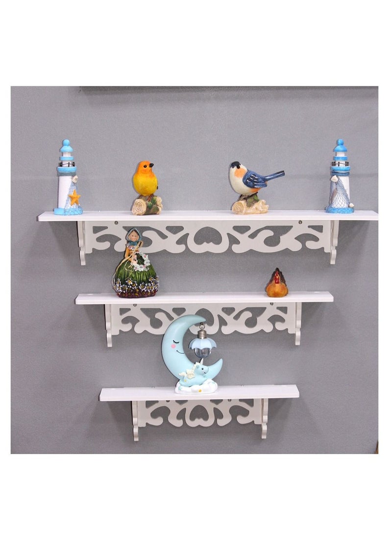LINGWEI Wall Seasoning Shelf Floating Shelve 3 Pieces Set  - Image 3
