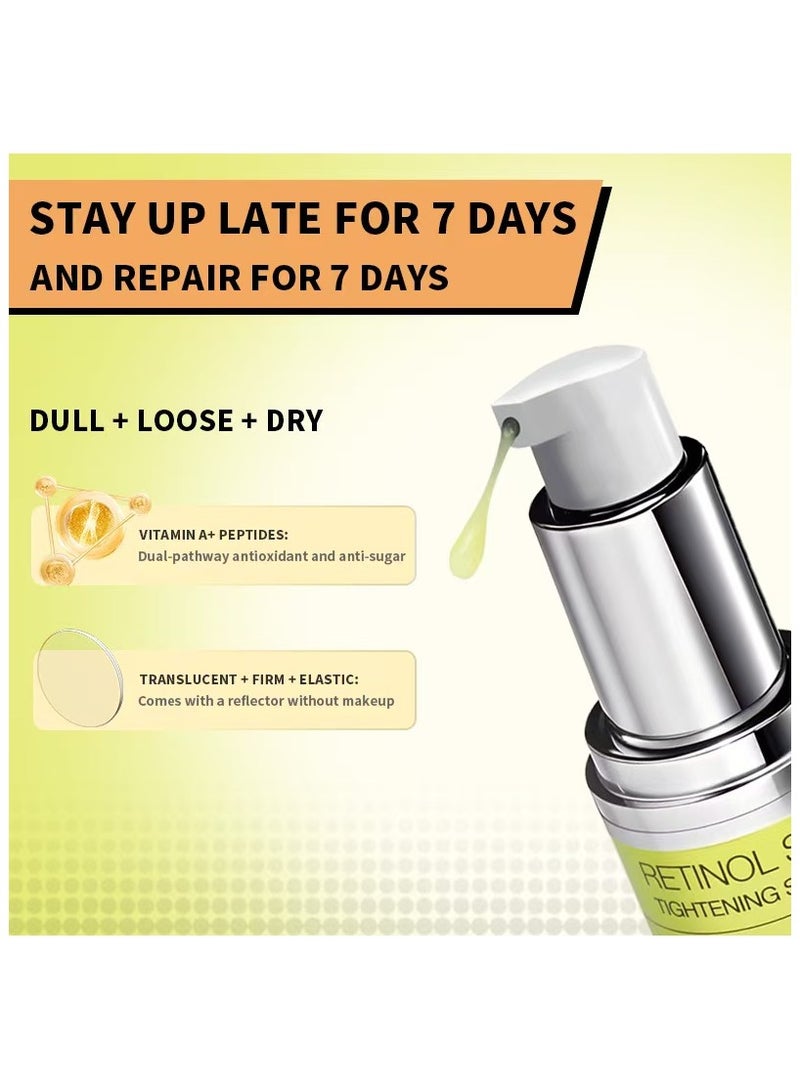 celimax The Vita A Retinol Shot Tightening Serum | with Pure Vitamin A Retinol, Peptide, Pore Minimizer, Wrinkles & Fine Lines, Firmer Skin, Anti-Aging, Skin Smoothing 30ml - Image 5