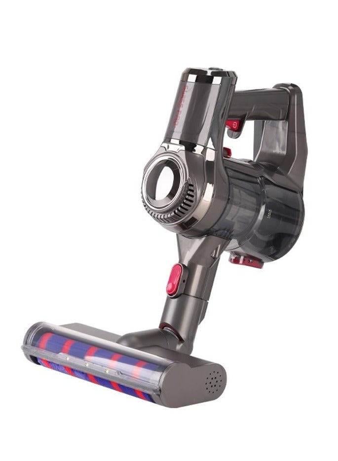 سويس برو+ مكنسة كهربائية لاسلكية – قدرة 150 واط – محمولة لاسلكية مع نظام ترشيح بـ4 طبقات – سعة غبار 0.6 لتر – لون وردي - Image 2