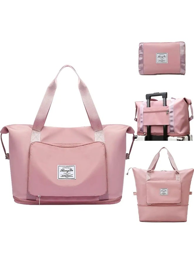 شنطة سفر دفل إنفودا مقاومة للماء - زهري - Image 5