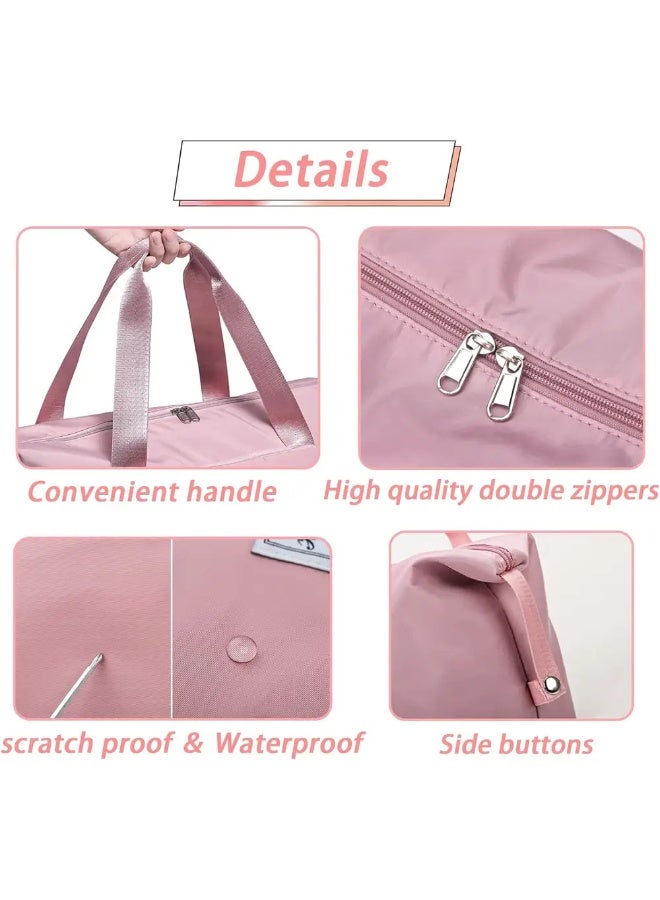 شنطة سفر دفل إنفودا مقاومة للماء - زهري - Image 3