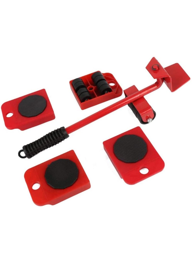 DubaiGallery Furniture Lifter Easy Moving Sliders 5 Packs Mover Tool Set,Heavy Furniture Appliance Moving & Lifting System -Maximum Load Weight- 330Lbs - Image 3