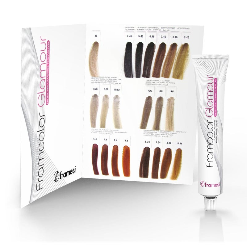 Framesi Morphosis FRAMESI FRAMCOLOR GLAMOUR 9.33 Light Golden Blonde 100ML — Professional Permanent Hair Color - Image 2