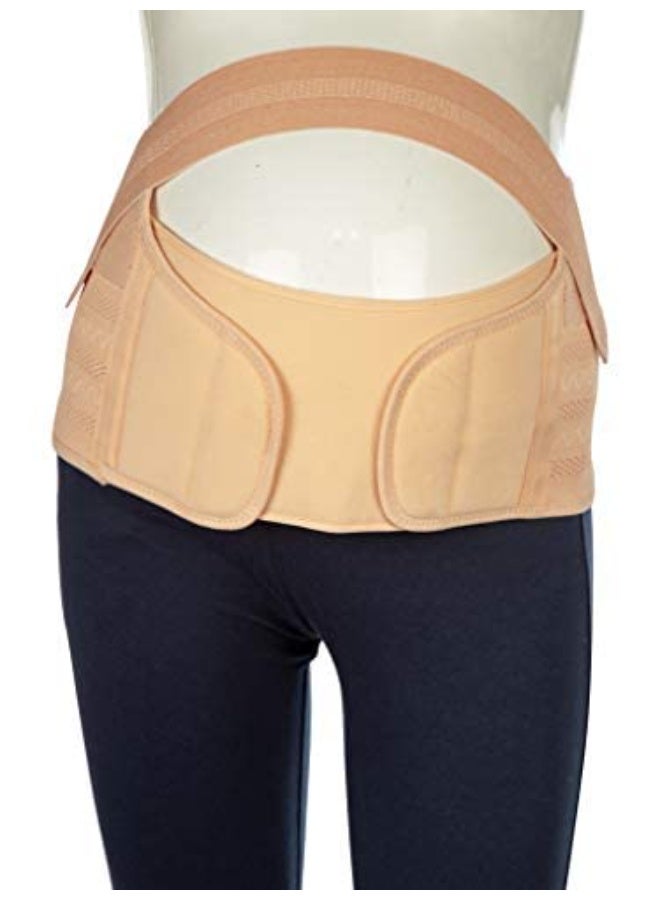Mee Mee Pre & Post Natal Maternity Corset Belt | Lightweight & Skin-Friendly Belly Support Band | Stretchable Maternity Belt for Posture, Back Pain Relief & Core Muscle Support | Pink - Image 1