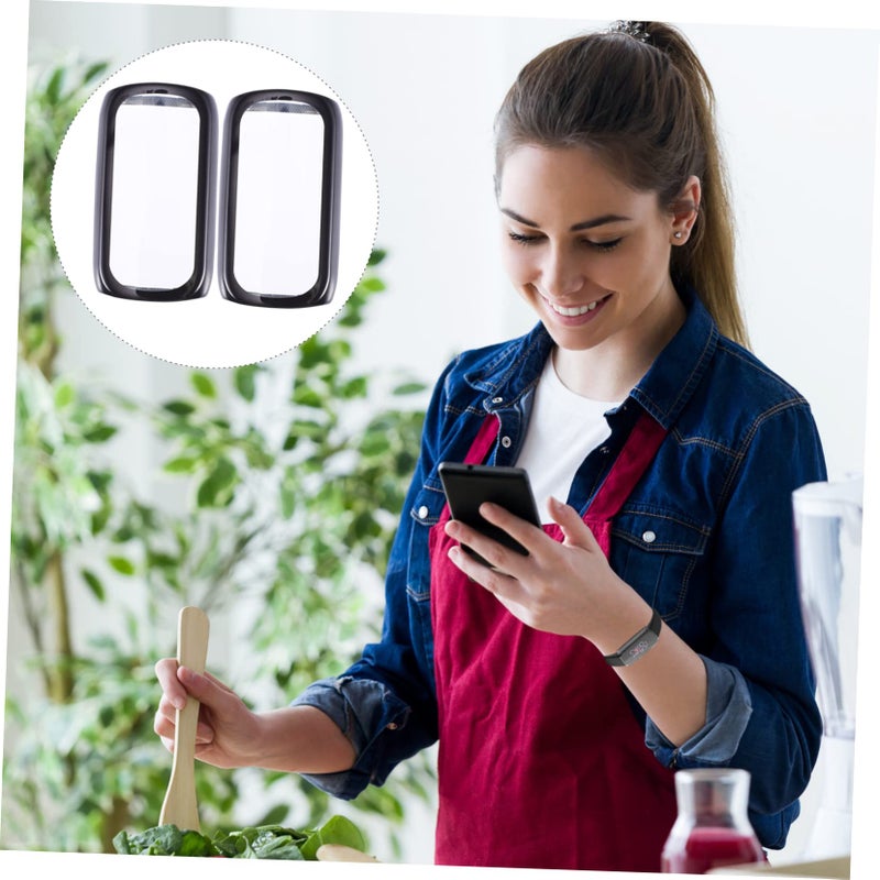 2 Pack TPU Protective Case with Screen Protector for Fitbit Luxe Smartwatch - Image 4
