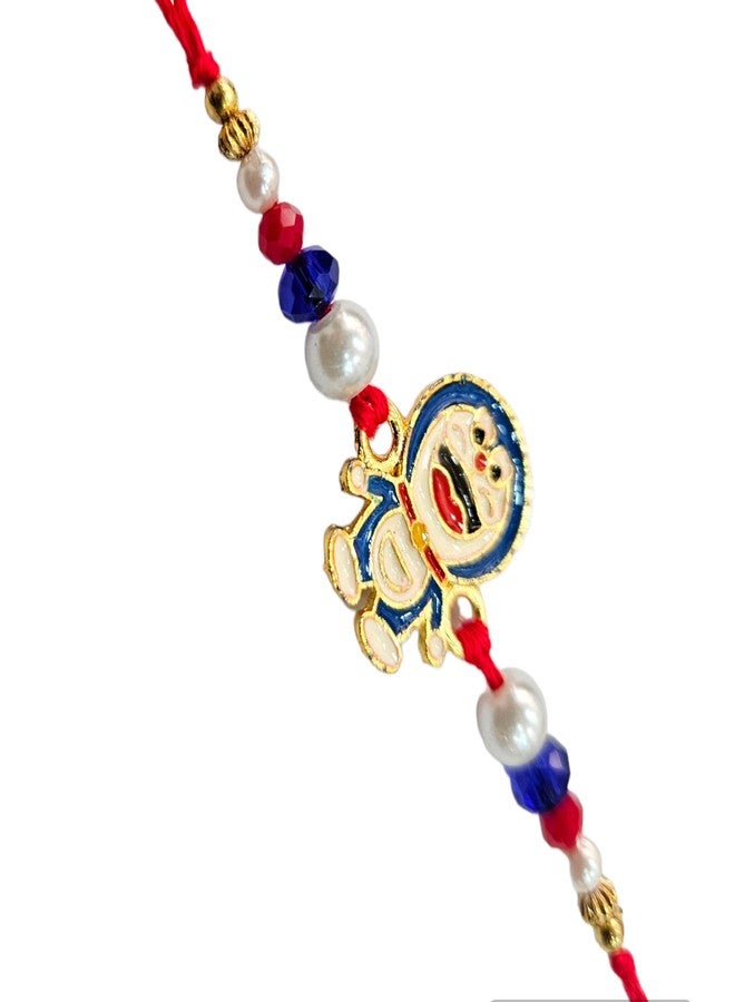 eweft® Rakhi For Kids Brother Bro Doraemon Fancy Trendy Combo Cartoon For Raksha Bandhan (Pack of 1Pcs) - Image 2