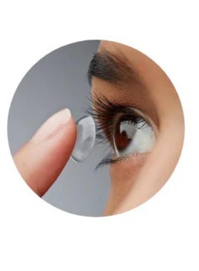 أكيوفيو عدسات لاصقة يومية شفافة أكيوفيو مويست ـــ  ( عدستين) - Image 2