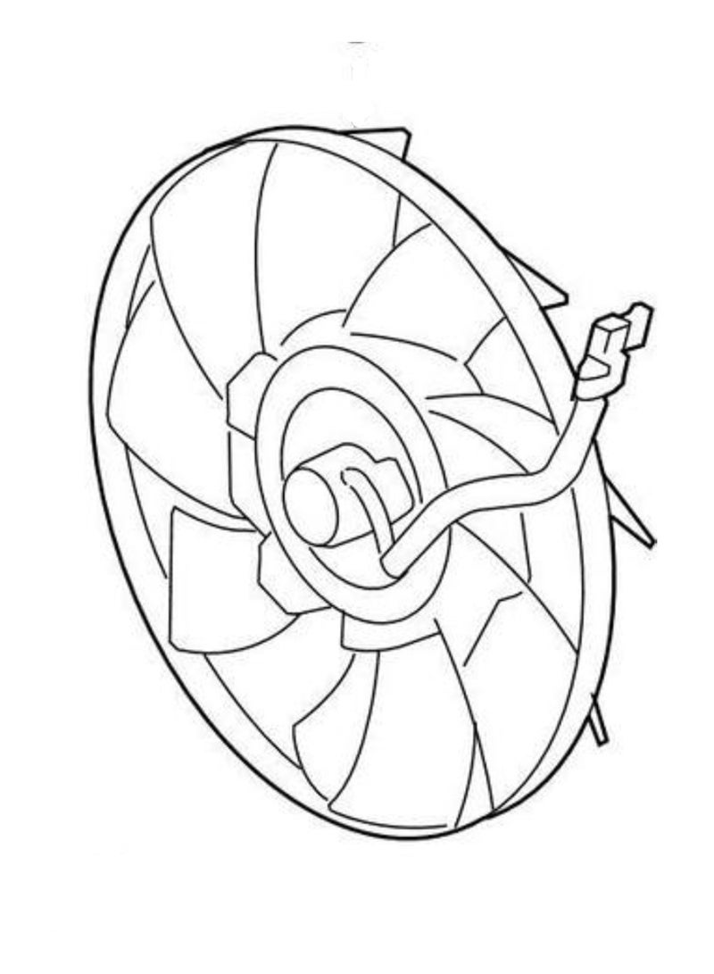 Range Rover ENGINE FAN ASSY. - Image 2