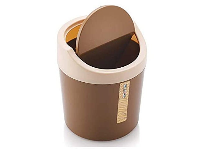 good stuff Plastic Small Table Top Desk Garbage Dustbin Trash (Multicolor) - Image 2