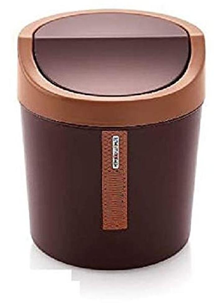 good stuff Plastic Small Table Top Desk Garbage Dustbin Trash (Multicolor) - Image 1