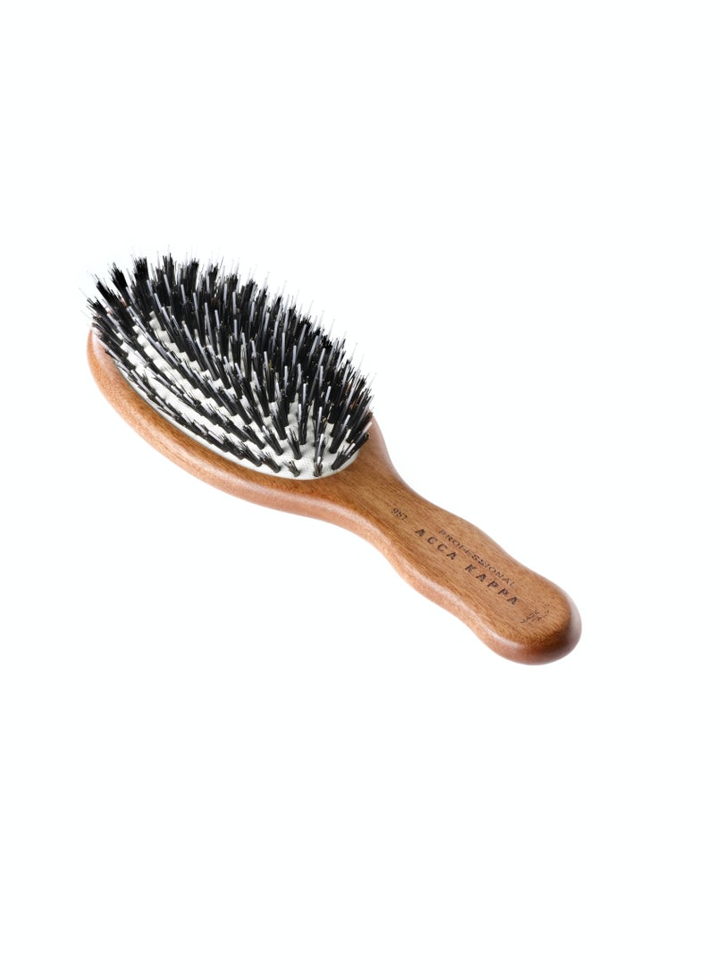 ACCA KAPPA PNUEMATIC - PORCUPINE BRISTLES Hair Brush | Travel Size 17.5 cm.  - Image 1