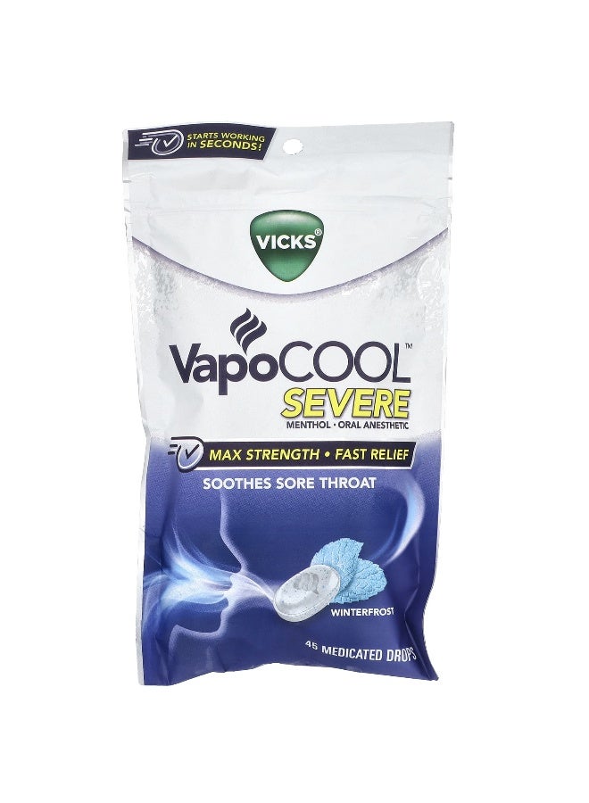 Vicks فيكس، فابوكول™ شديد، أقصى قوة، شتوي، 20 ملغ، 45 قطرة طبية - Image 1