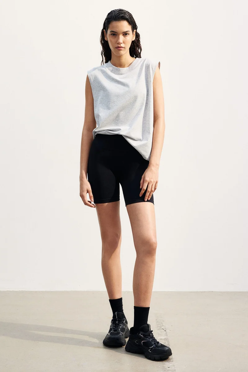 H&M Drymove™ High Waist Shorts