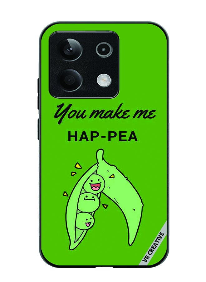 VR CREATIVE Protective Case Cover For Xiaomi Poco X6 You Make Me Happy Design Multicolour - Image 1