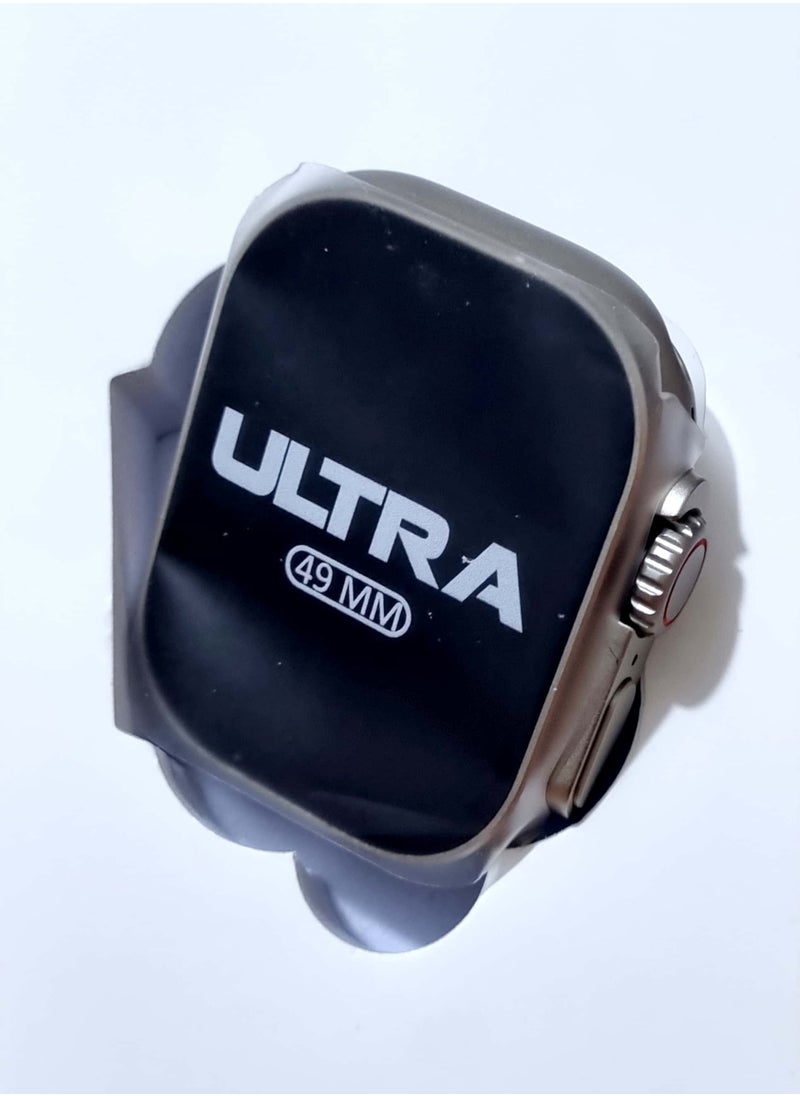 الذاكرة السريعة - ساعة ذكية HW9 Ultra Max الاصدار التاسع شاشة اموليد لحساب السعرات الحرارية و استقبال الرسائل و المكالمات و تدعم اللغة العربية والـNFC تأتي بسوارين مقاس 49 مم- متعدد الألوان - Image 1