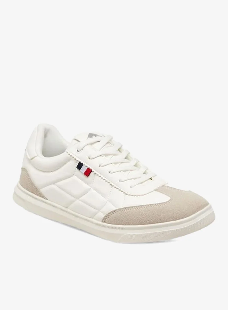 لي كوبر حذاء رياضي رجالي برباط وتفاصيل شبكية