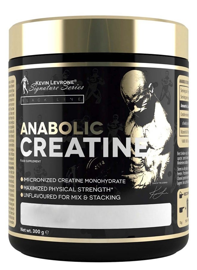 KEVIN LEVRONE - Anabolic Creatine – 300g Unflavored | Premium Creatine for Muscle Growth & Performance - Image 1