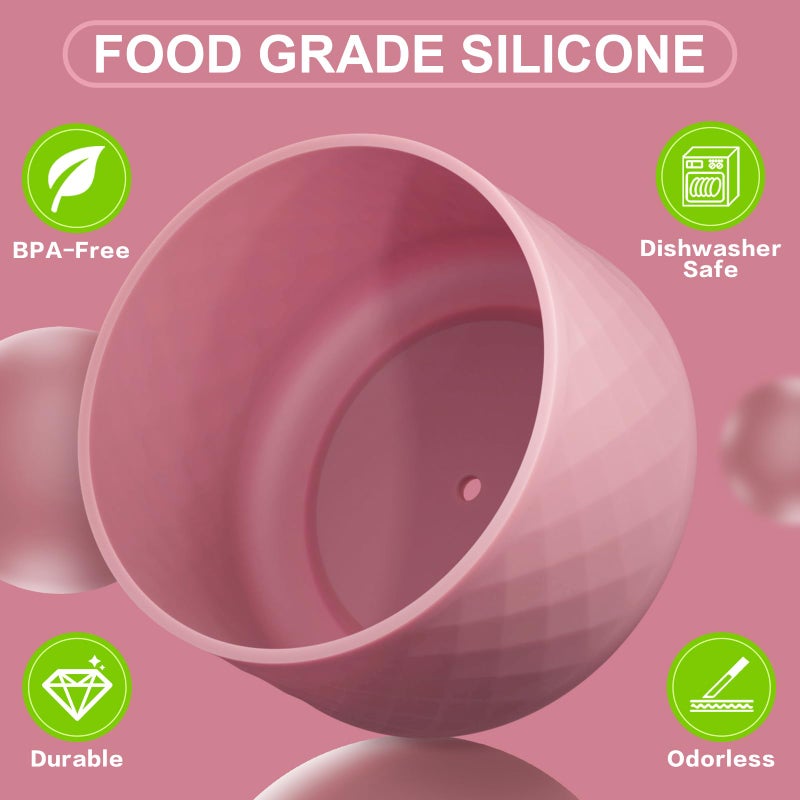 Beonsky Silicone Boot for Owala Water Bottle 24 oz, Anti-Slip Protective Sleeve for FreeSip/Twist/Flip Stainless Steel Water Bottles Accessories - Image 4