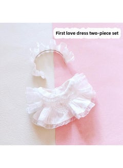 Spring/Summer 2023 Small Skirt Cotton Doll Dress Dress Suit Doll Star Doll Normal Chubby Body-Color:First Love Dress Two-Piece Set