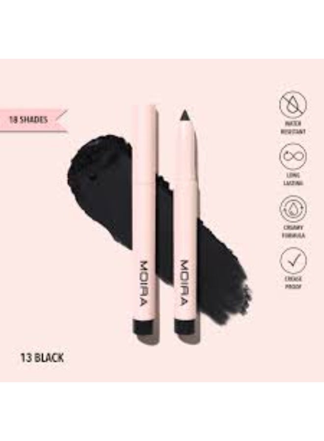 Moira At Glance Stick Shadow 13 Black 1.5g - Image 3