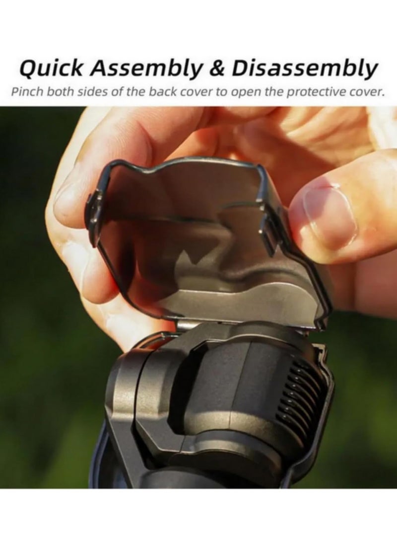 Black Plastic Protective Case for DJI Osmo Pocket 3 Durable Handheld Gimbal Camera Cover Essential for DJI Osmo Pocket 3 Accessories - Image 3