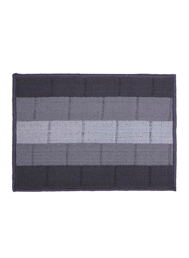 Status Contract Anti Slip Front Door Mat|(38x58cm) Living Room Rug for Entrance Door|Polypropylene Floor Mat for Home|Essential Small Rugs for Office, Bedroom & Kitchen| (Grey), Rectangular - Image 2