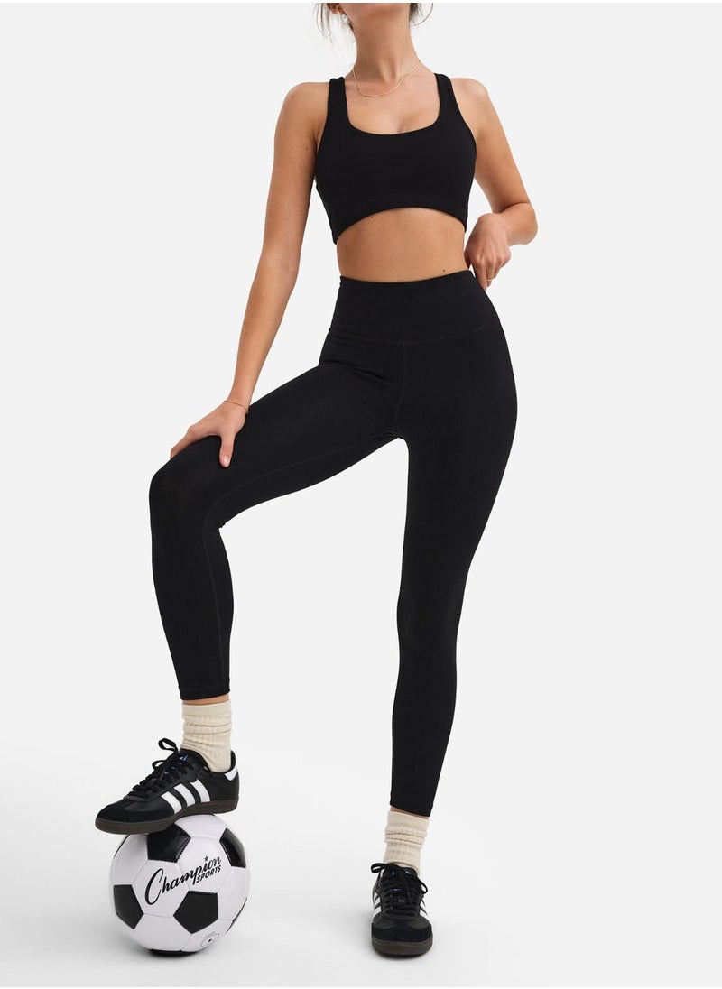 Vicino Vicino Women's High-Waisted Sports Bra and Pants Set, Ideal for Workouts and Fitness  - Image 2