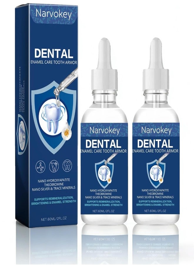 Narvokey Cavity Repair Tooth Armor Transparent Enamel Strengthening Formula Drops with Hydroxy for Cavity Defense Health, Daily Oral Care Solution-2Packs - Image 1