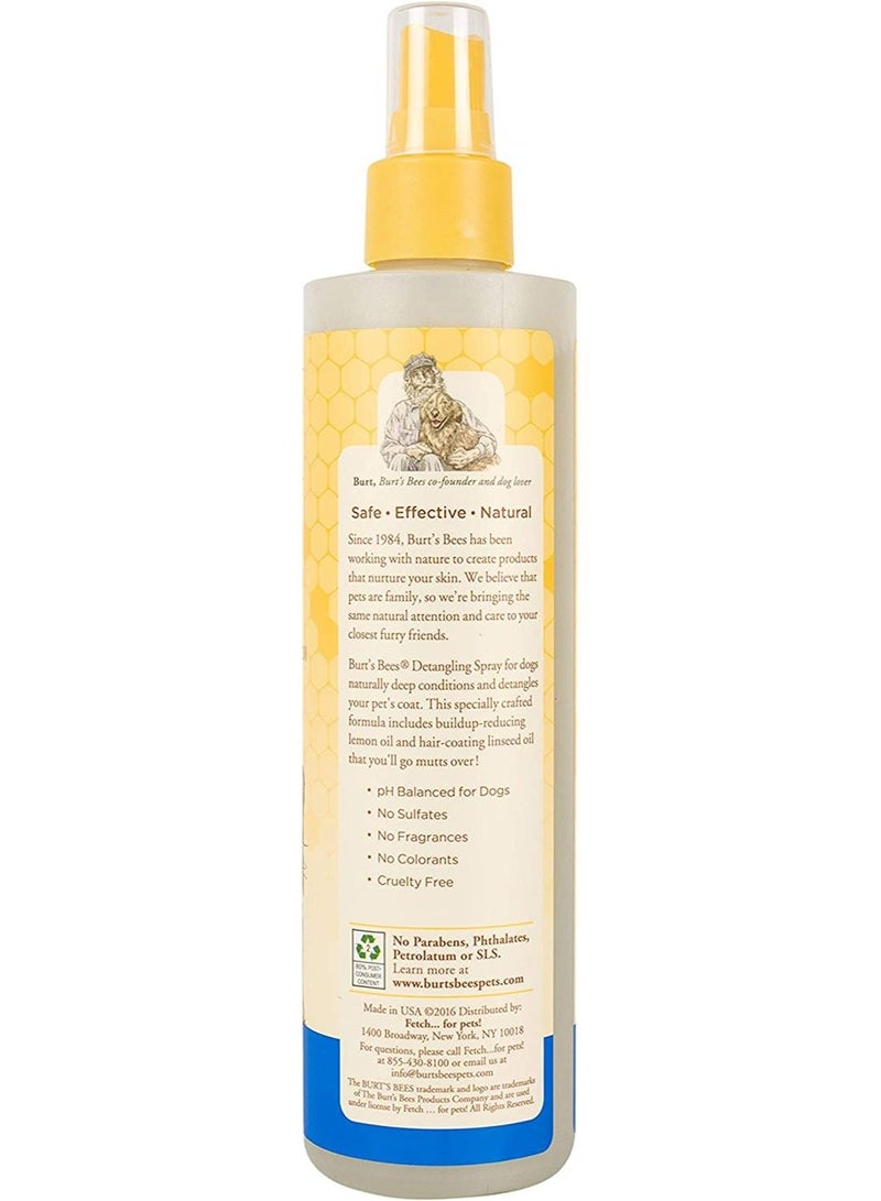 بيرتس بيز بخاخ بيرتس لفك تشابك الشعر للكلاب بالليمون وبذور الكتان  296 مل - Image 2