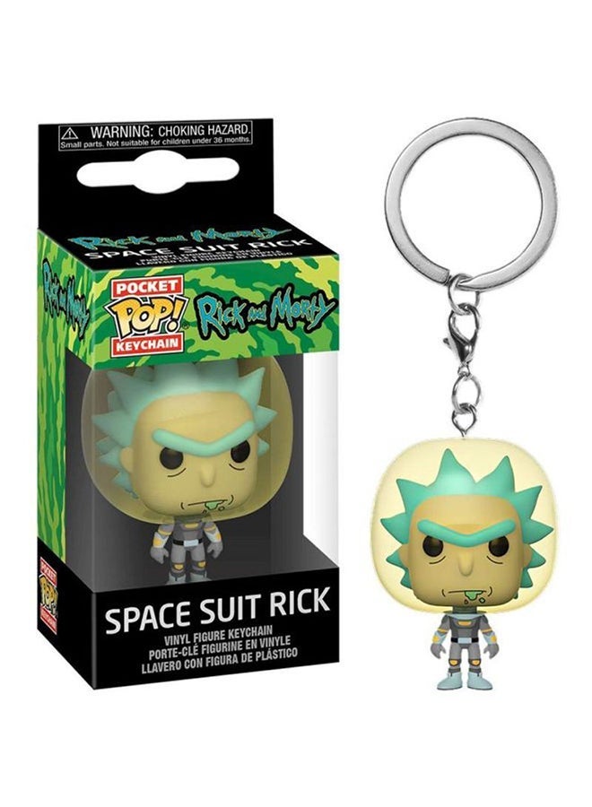 NIBEMINENT Pocket Pop! TV: Rick & Morty Space Suit Collectable Vinyl Figure 45419 3inch - Image 2