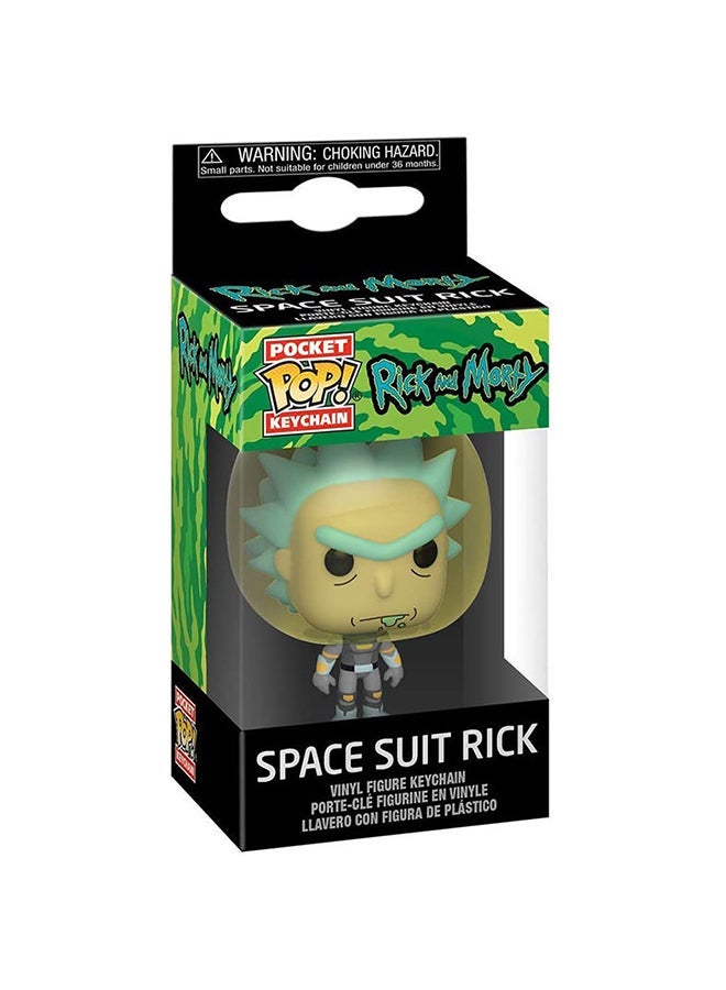 NIBEMINENT Pocket Pop! TV: Rick & Morty Space Suit Collectable Vinyl Figure 45419 3inch - Image 3