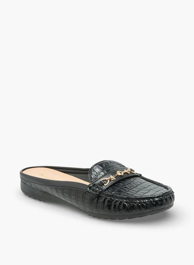 لو كونفورت half Shoes in Croco matchback